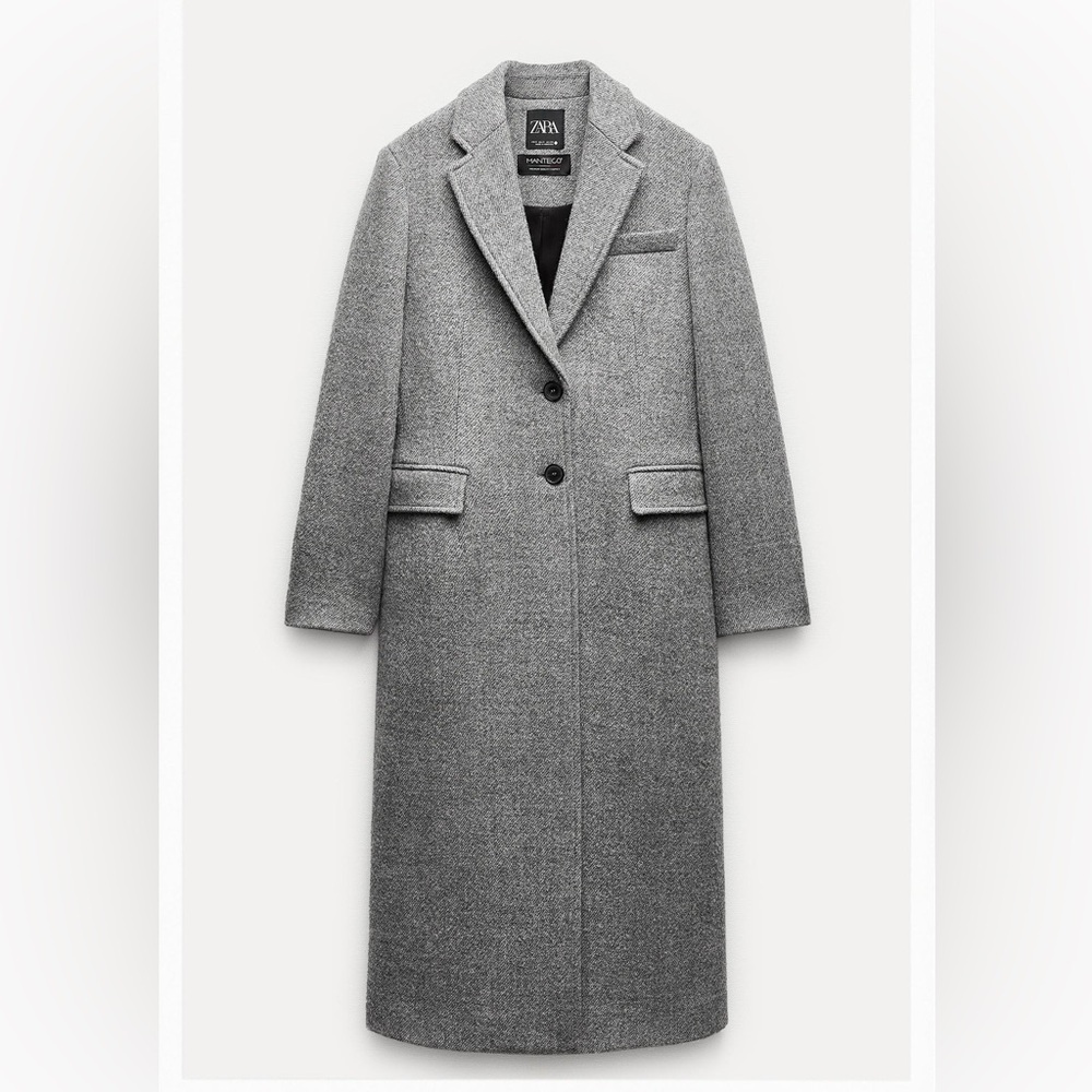 Zara Classic Gray Trench Coat